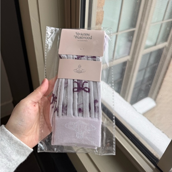 Vivienne Westwood Crystal Glass Breathable Socks - Picture 3 of 3